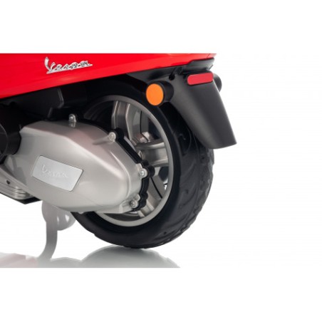 MOTO INFANTIL A BATERIA VESPA PRIMAVERA ROJO