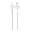CABLE NB132 CARGA RAPIDA USB - LIGHTNING | 2A | 1 METRO | BLANCO XO - XONB132LGWH