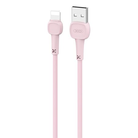 CABLE NB132 CARGA RAPIDA USB - LIGHTNING | 2A | 1 METRO | ROSA XO - XONB132LGPK
