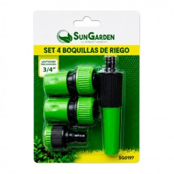 SET 4PCS BOQUILLA DE RIEGO...