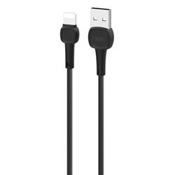CABLE NB132 CARGA RAPIDA USB - LIGHTNING | 2A | 1 METRO | NEGRO XO - XONB132LGBK