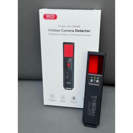 DETECTOR DE CAMARAS Y MICROFONOS OCULTOS CRP03 XO