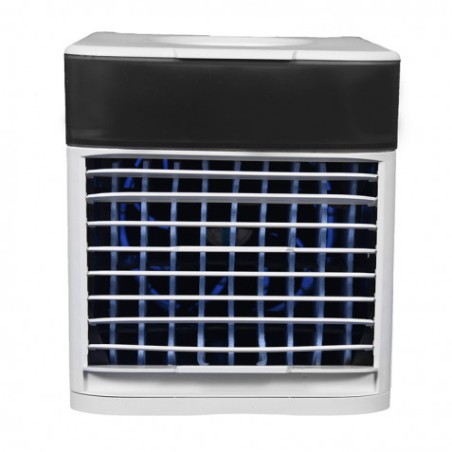 MINI CLIMATIZADOR PORTÁTIL 10W CON LUZ LED 7 COLORES MUVIP