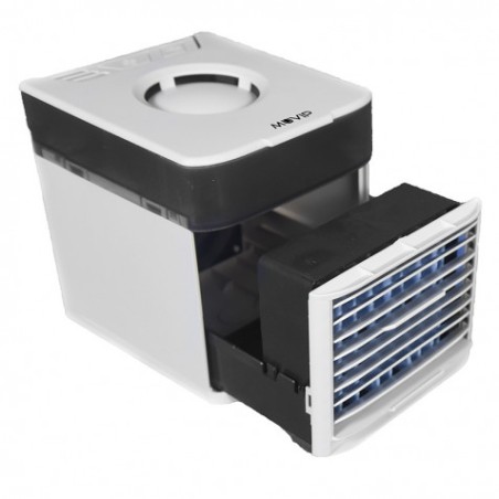 MINI CLIMATIZADOR PORTÁTIL 10W CON LUZ LED 7 COLORES MUVIP