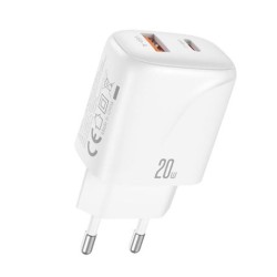 CARGADOR USB+USB-C 20W L158...