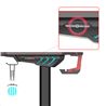 MESA GAMING PRO800 XL FIBRA CARBONO | LUZ RGB | ALFOMBRILLA 140CM MUVIP - MV0280-4