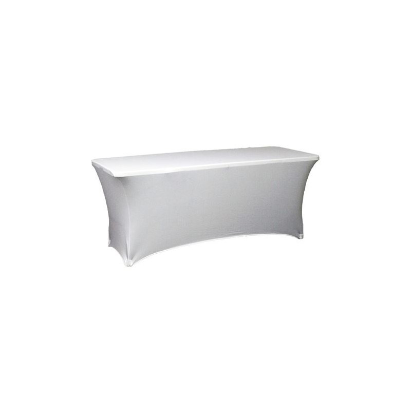 FUNDA PARA MESA RESINA 180CM BLANCA