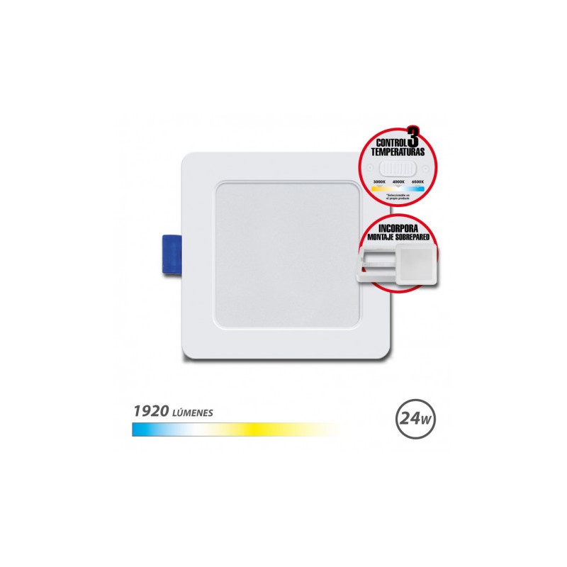 DOWNLIGHT CUADRADO 24W | 1920LM...
