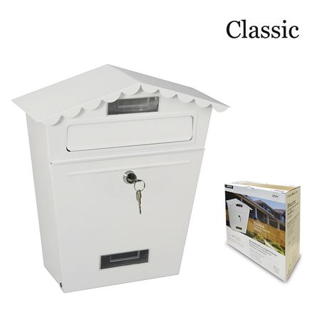 BUZON DE ACERO MODELO CLASSIC BLANCO - 85800