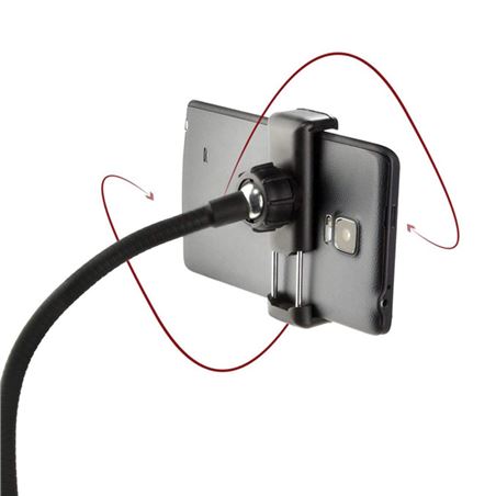 KIT YOUTUBER L01 PINZA + SOPORTE SMARTPHONE + LUZ 3.5" XO - XOL01-2