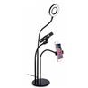 KIT YOUTUBER L02 BASE + SOPORTE SMARTPHONE + SOPORTE MICRO + LUZ 3.5" XO - XOL02