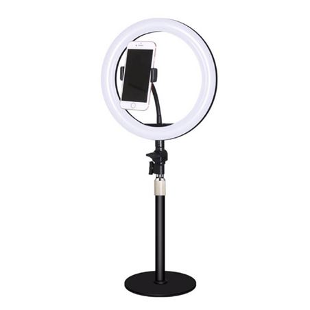 KIT YOUTUBER L03 BASE + SOPORTE SMARTPHONE + LUZ 10" XO - XOL03