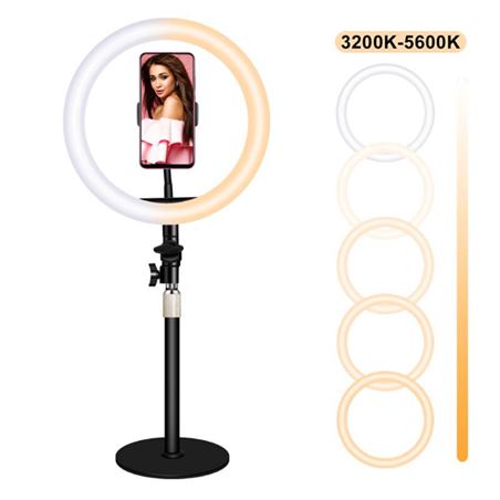KIT YOUTUBER L03 BASE + SOPORTE SMARTPHONE + LUZ 10" XO - XOL03-1