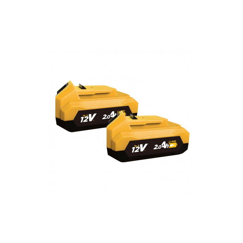 TALADRO PERCUTOR 12V | 2 BATERIAS 2AH...