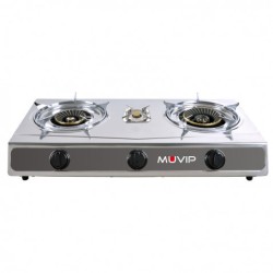 COCINA GAS INOX 3 FUEGOS...