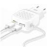 CARGADOR CORRIENTE L51 2.1A LIGHTNING + 2XUSB XO - XOL51