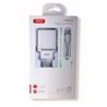 PACK CARGADOR CORRIENTE L52 2.1A + CABLE LIGHTNING XO - XOL52MC-1