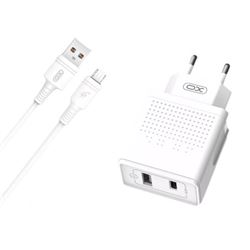 PACK CARGADOR DE CORRIENTE L43 |18W+QUICK CHARGE 3.0| + CABLE MICRO USB XO - XOL43MC