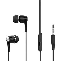 AURICULAR + MICROFONO EP21 MUSIC NEGRO - XOEP21BK