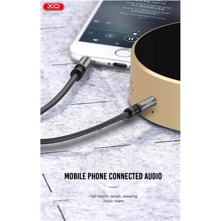 CABLE NB121 AUDIO MINI JACK - MINI JACK ALUMINIO XO - XONB121-2