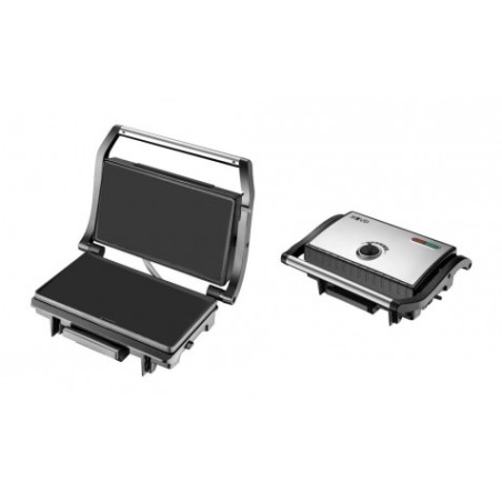 SANDWICHERA INOX PLACA LISA 1500W TEMPERATURA REGULABLE MUVIP