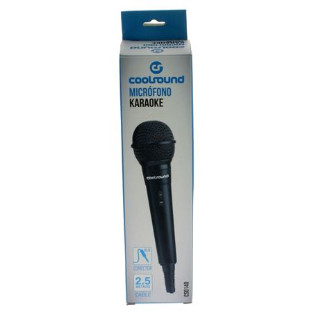 MICROFONO KARAOKE 6.5MM 5 METROS COOLSOUND - CS0140-3