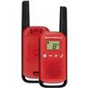 PACK 2 WALKIE-TALKIE MOTOROLA TLKR-T42 ROJO - 59T42REDPACK