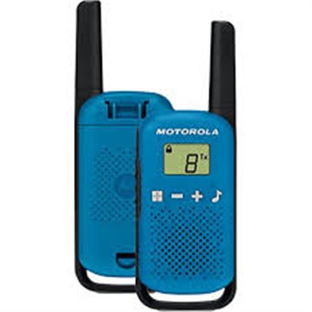 PACK 2 WALKIE-TALKIE MOTOROLA TLKR-T42 AZUL - 59T42BLUEPACK