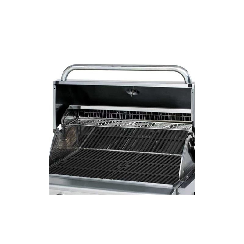 BARBACOA DE GAS INOX PRO 3 FUEGOS...