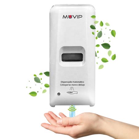 DISPENSADOR DE GEL AUTOMÁTICO SIN CONTACTO PARA PARED 1000ML MUVIP - MV0268_01