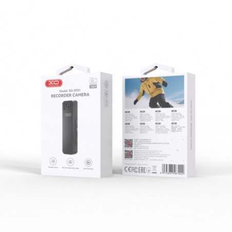 VIDEOCAMARA CON VISION NOCTURA Y GRABADORA DE VOZ ZF01 XO