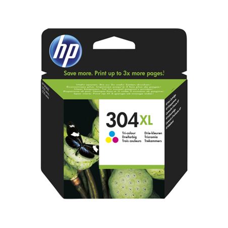 CARTUCHO DE TINTA TRICOLOR 304XL ALTA CAPACIDAD HP - N9K07AE