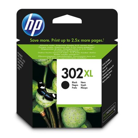CARTUCHO DE TINTA NEGRO 302XL ALTA CAPACIDAD HP - F6U68AE