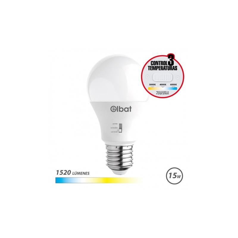 BOMBILLA LED A60 | 15W | 1520LM | E27...