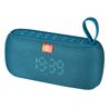ALTAVOZ BLUETOOTH CLOCK 10W AZUL COOLSOUND - CS0219