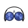 AURICULAR DIADEMA PLEGABLE CON MICRÓFONO AZUL SONY - MDRZX310APL-2
