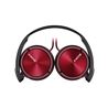 AURICULAR DIADEMA PLEGABLE CON MICRÓFONO ROJO SONY - MDRZX310APR-2