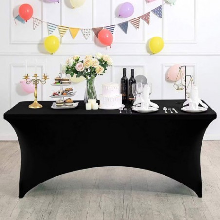 FUNDA PARA MESA DE RESINA 180X74X74CM NEGRA SUNGARDEN