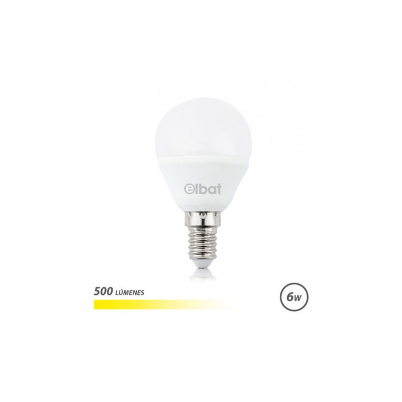 BOMBILLA LED G45 | 6W | 500LM | E14 |...
