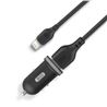 PACK CARGADOR MECHERO TZ08 2.1A + CABLE TIPO LIGHTNING NEGRO XO - XOTZ08LG