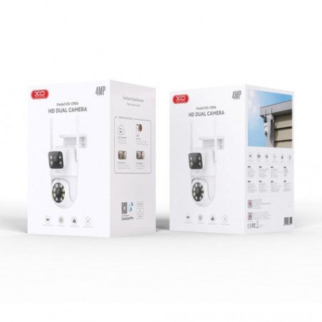 CAMARA WIFI EXTERIOR DUAL MOTORIZADA CR06 XO