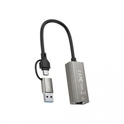 ADAPTADOR DE RJ45 A USB-A Y...