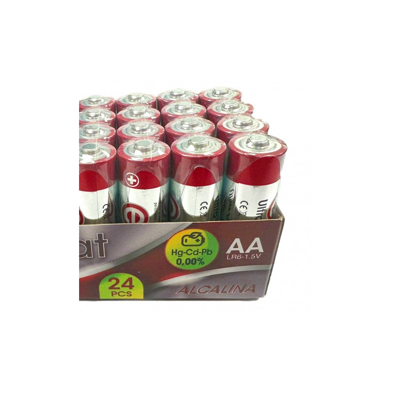 PACK 24 PCS PILAS ALCALINAS LR6/AA ELBAT