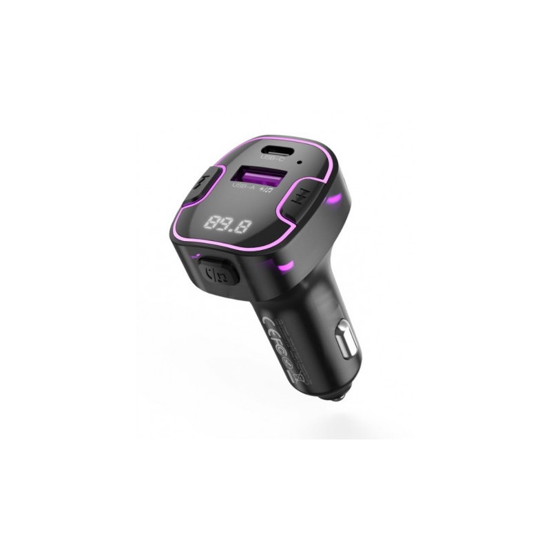 TRANSMISOR FM BCC12 BLUETOOTH + USB +...