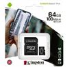 MEMORIA MICRO SD KINGSTON CLASE 10 64GB 100MB/S - SDCS2-64GB