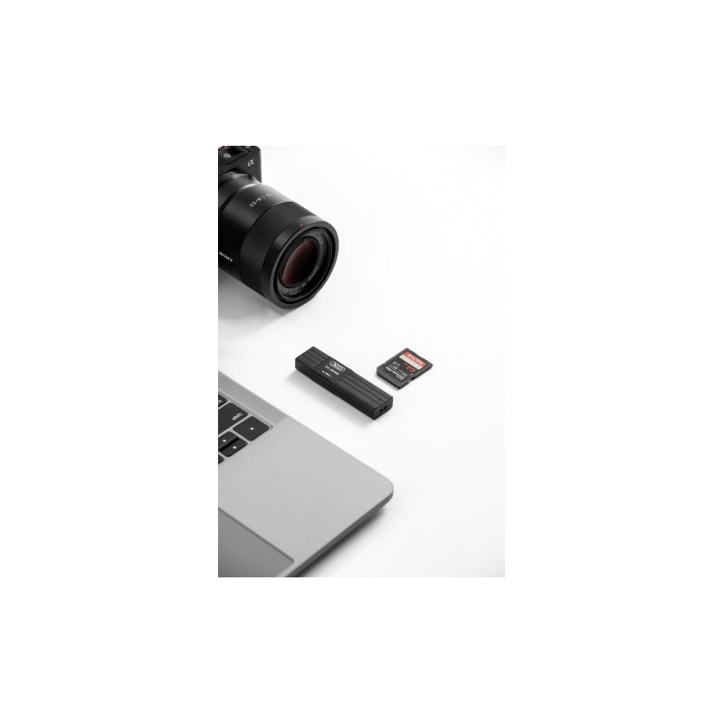 LECTOR DE TARJETAS 2 EN 1 USB 3.0 XO