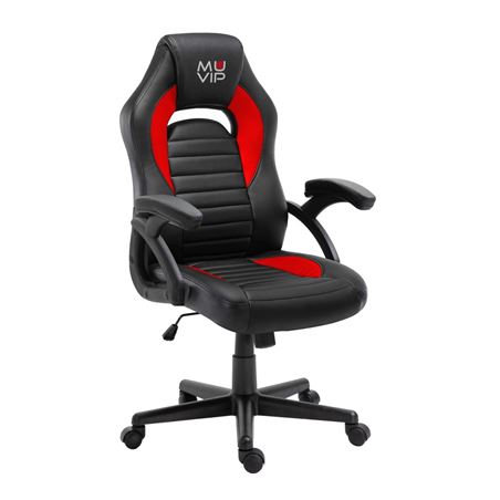SILLA GAMING GM900 NEGRO/ROJO MUVIP - MV0241