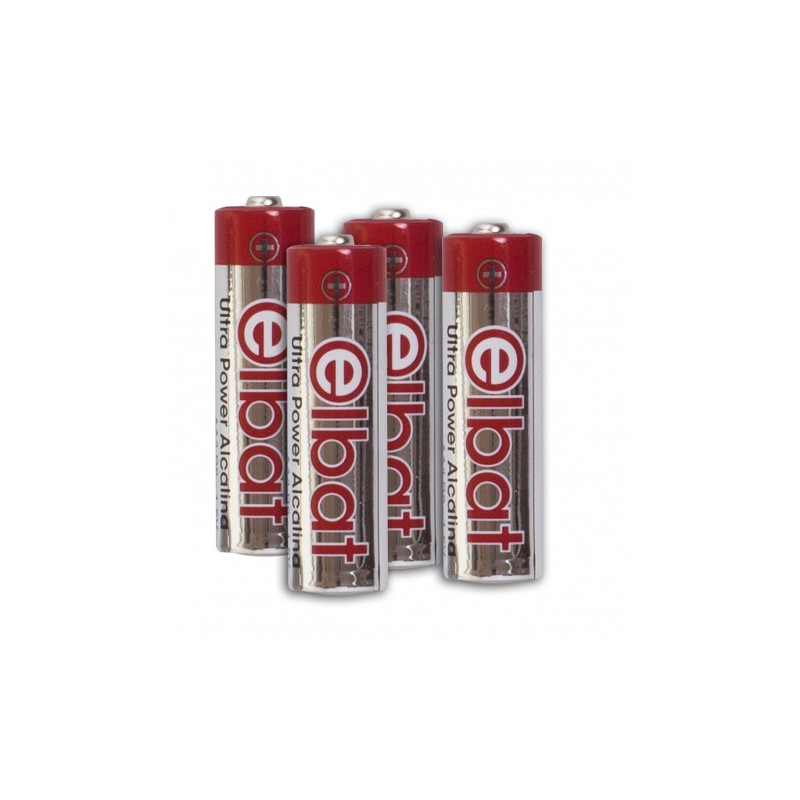 PACK 4 PCS PILAS ALCALINAS LR6/AA ELBAT