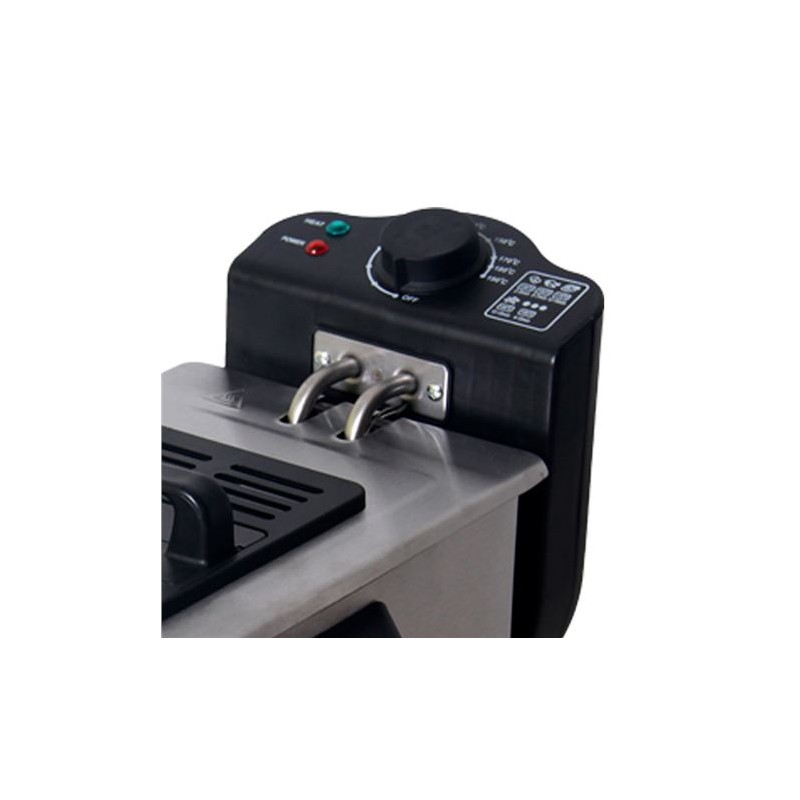 FREIDORA 3 LITROS INOXIDABLE 2000W...