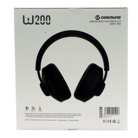 AURICULAR SERIE PRO W200 BLUETOOTH COOLSOUND - CS0208-6